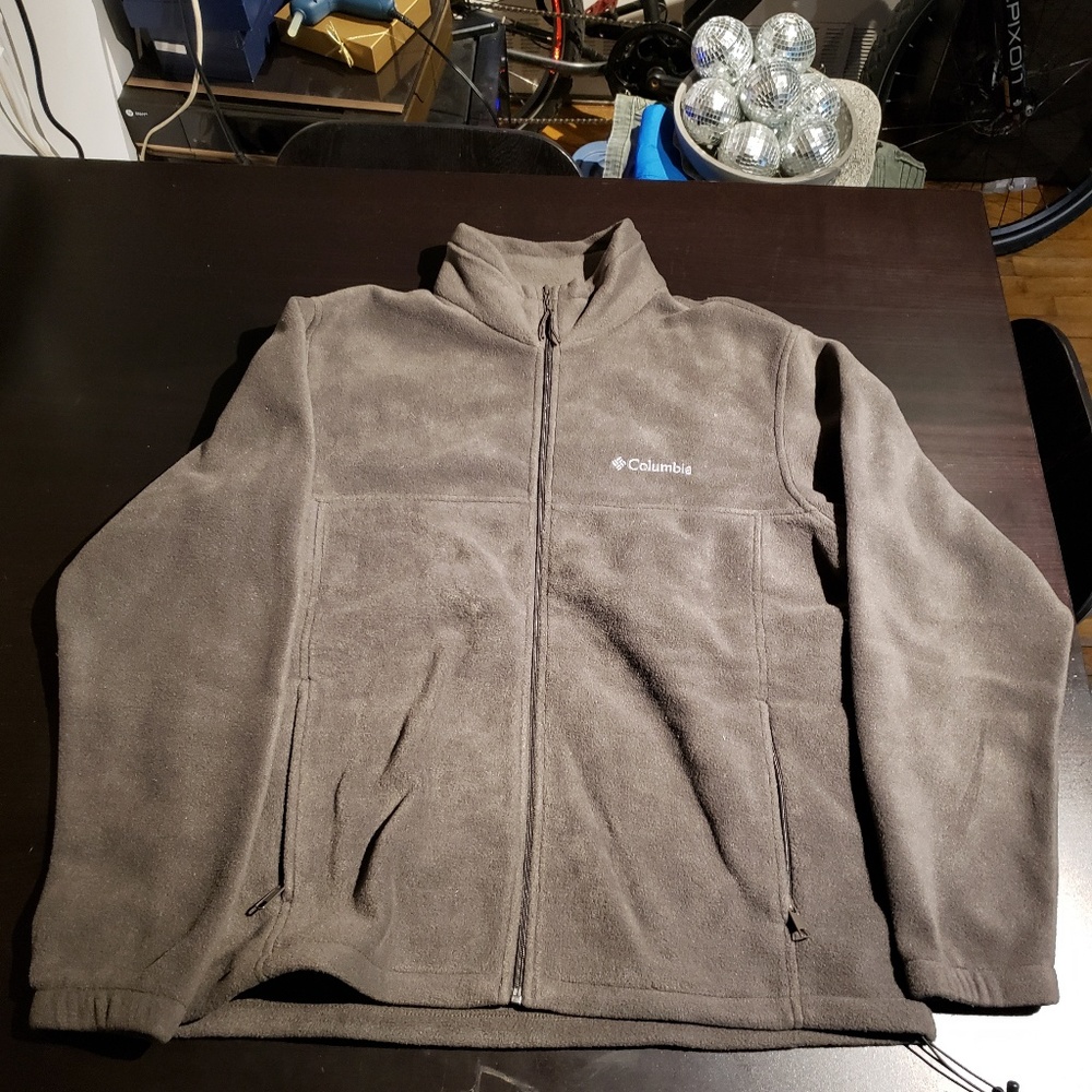 Columbia full zip fleece jacket